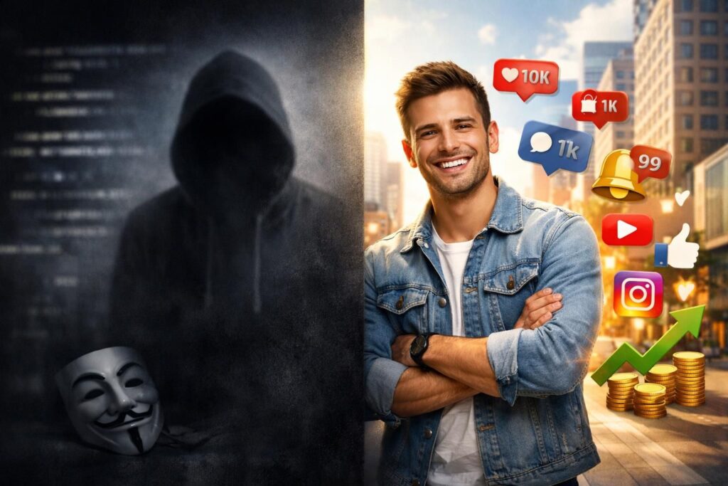 découvrez les différences entre anonymat et visibilité, deux stratégies opposées pour monétiser efficacement votre contenu ou activité en ligne.