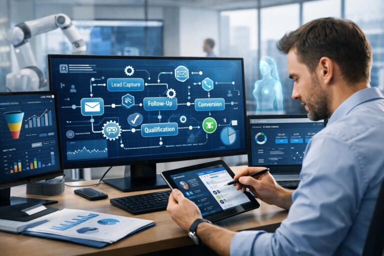 découvrez comment les workflows automatisés transforment la gestion des prospects en optimisant le suivi, améliorant l'efficacité et augmentant les taux de conversion.